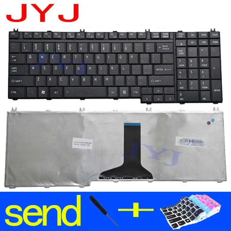 Новая клавиатура для ноутбука Toshiba Satellite A500 X200 X505 P200 P300 L350 L500 X500 X300 A505 A505D F501 L535 P205 P505