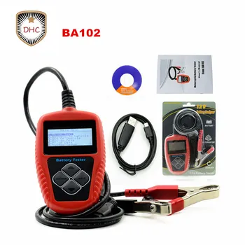 

QUICKLYNKS BA102 12V Battery Analyzer Tester Directly Detect Bad Car Cell Battery ba102 Motorcycle Battery Tester