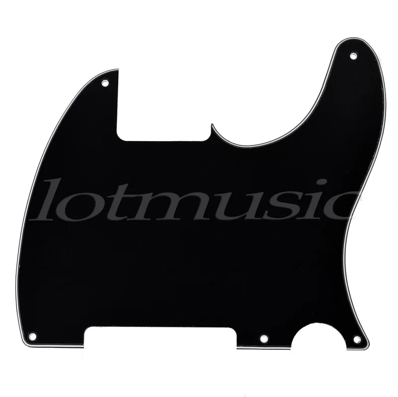Электрогитара Pickguard 3 Ply Scratch Plate для Fender сменный гитары Tele Black|scratch plate|guitar pickguardelectric