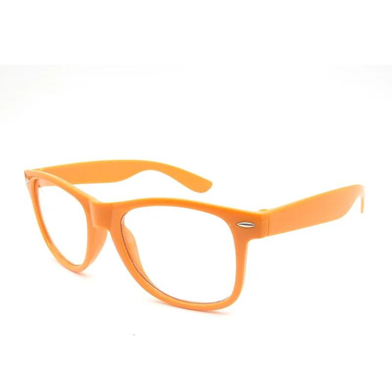 Coyee ретро очки оправа для женщин и мужчин аксессуары Компьютерные очки Оптические очки оправа винтажные очки прозрачные линзы UV400 - Цвет оправы: Orange