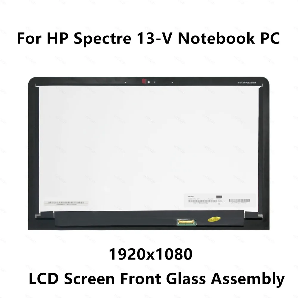 

Front Glass LCD Screen Display Assembly For HP Spectre 13-V Series 13-v004tu 13-v005tu 13-v009tu 13-v010tu 13-v036tu 13-v102tu