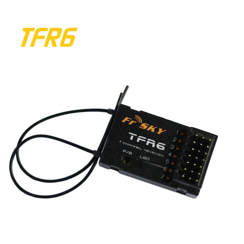 FrSky TFR6 приемник 7CH совместим с Futaba FASST серии радиоприемников | Игрушки и хобби