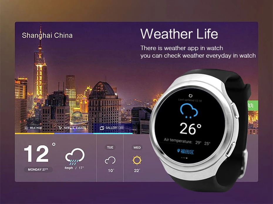 Finow X3 Plus Smart Wacht K9 Wearable Devices Smart Watch Men Android 5.1 MTK6580 1GB+8GB Quad Core Smartwatch iOS Android