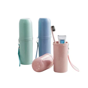 

Portable Travel Set toothbrush Cup Storage Box Home Organizer CandyToothpaste Tooth Brush Towel Wash Gargle Cup For Travel