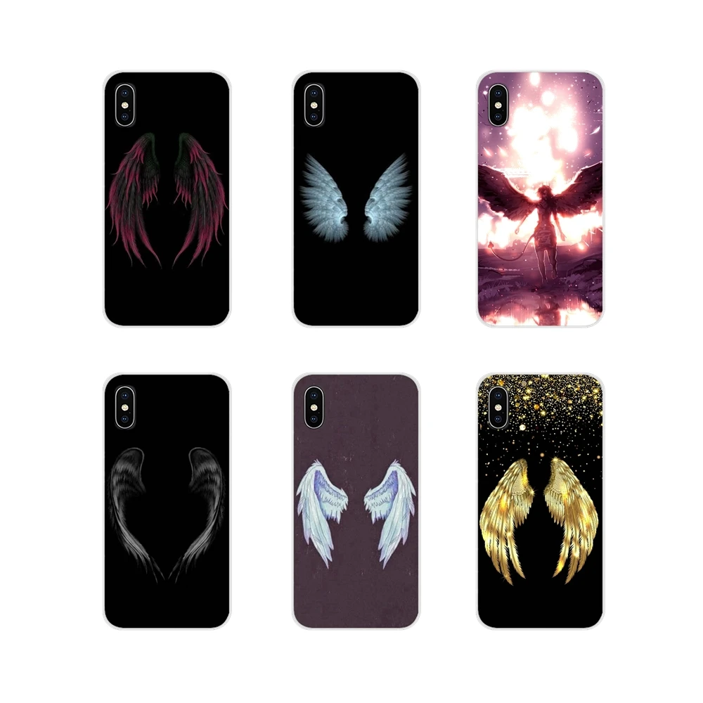

Angel Wings For Xiaomi Redmi Note 6A MI8 Pro S2 A2 Lite Se MIx 1 Max 2 3 For Oneplus 3 6T Accessories Phone Cases Covers