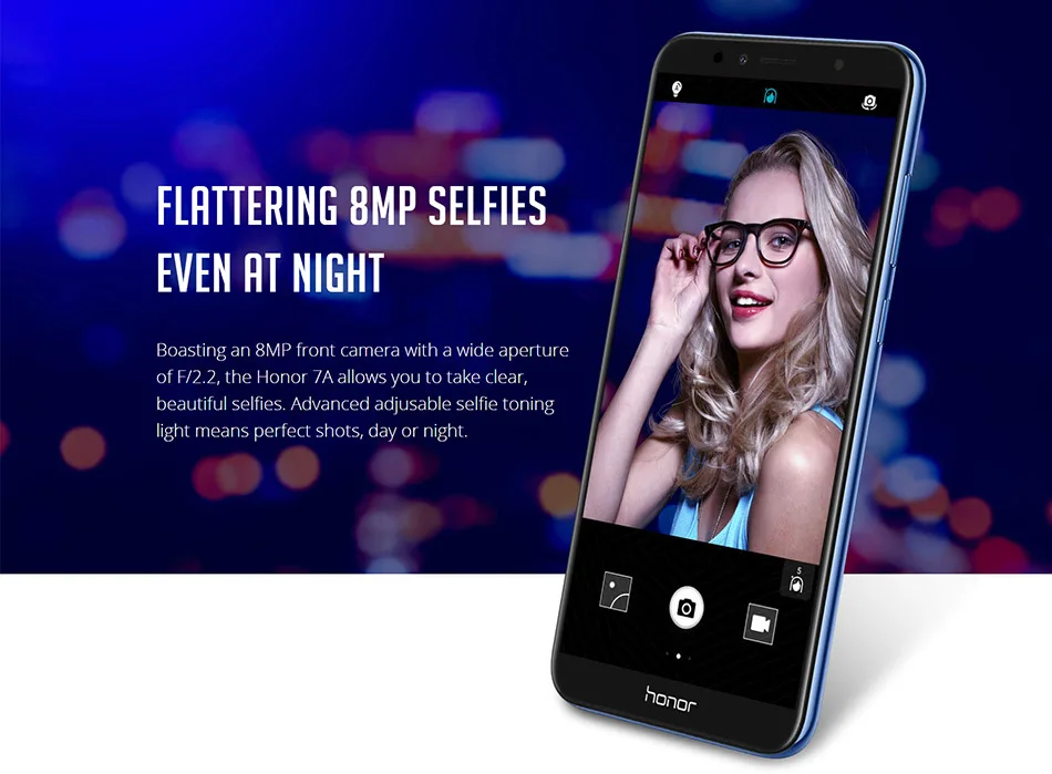Оригинальный Смартфон Honor 7A 3 Гб ОЗУ 32 ПЗУ 5 7 дюймовый экран 1440*720 сканер отпечатка