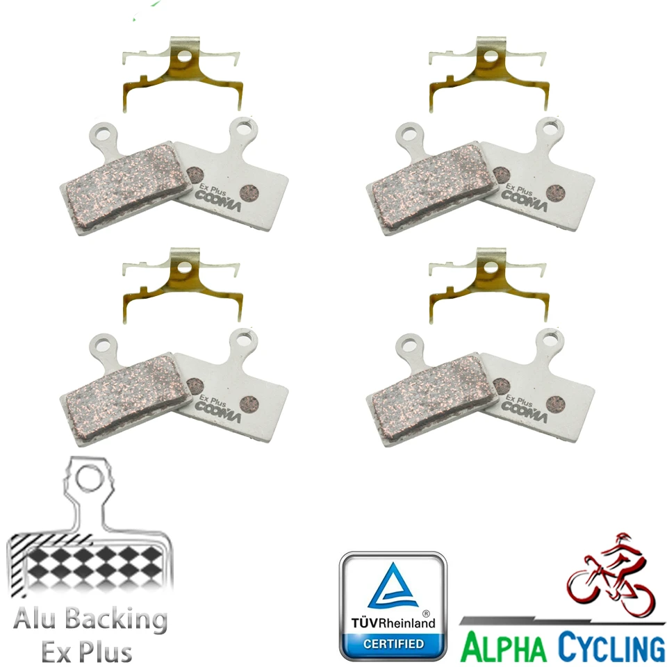 Диск велосипед тормозные колодки для Shimano XT, M8000, M785, M965, M615 SLX, M675, M615 гидравлические дисковые тормоза, алюминиевый сплав, 4 пр - изображение