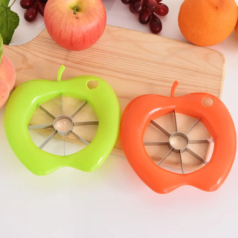 

Big Size Kitchen Apple Slicer Corer Cutter With Handle Pear Fruit Divider Shredders Tool Comfort Handle for Kitchen Apple Peeler