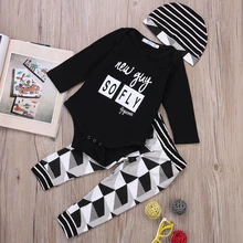 baby boy clothing sets cotton long sleeve infant 3pcs suit baby boys clothes newborn toddler outfits