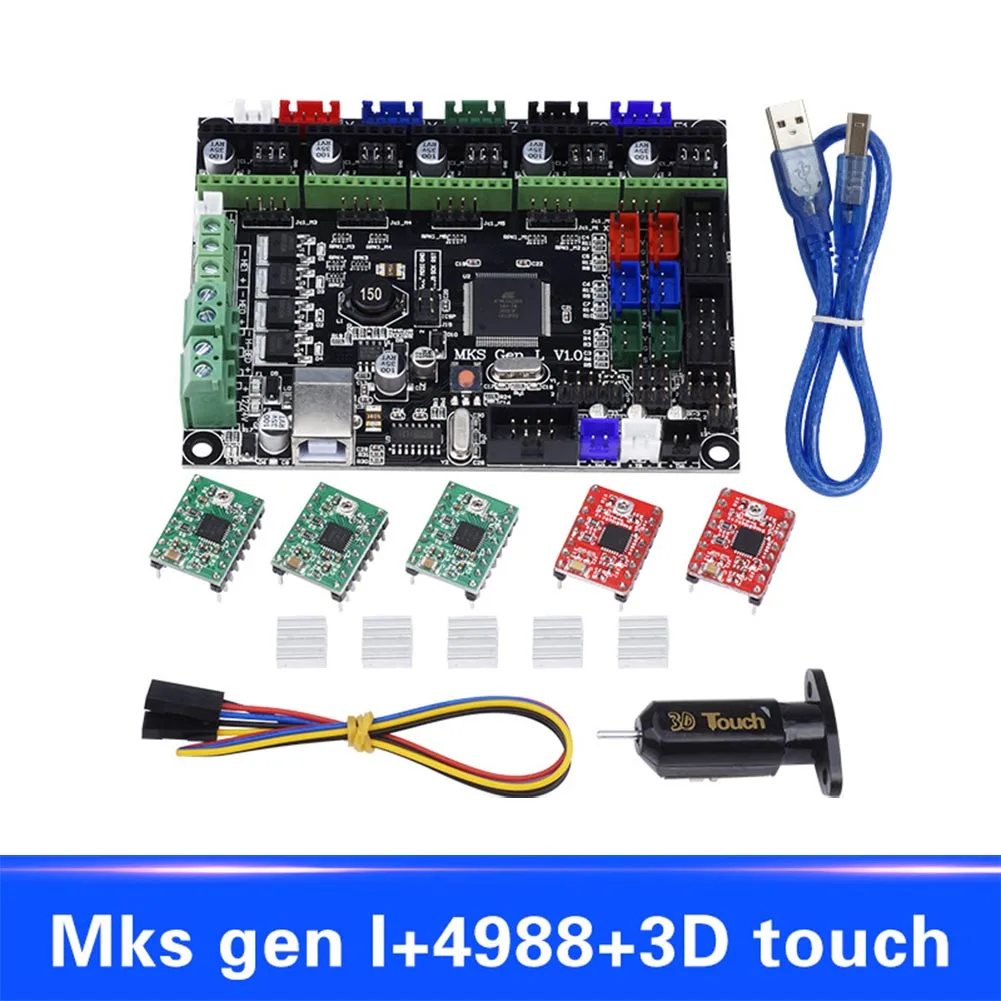 

For MKS GEN L Compatible with 3D Touching Sensor Support 4988 Motor Driver 3D Print Kits SL@88