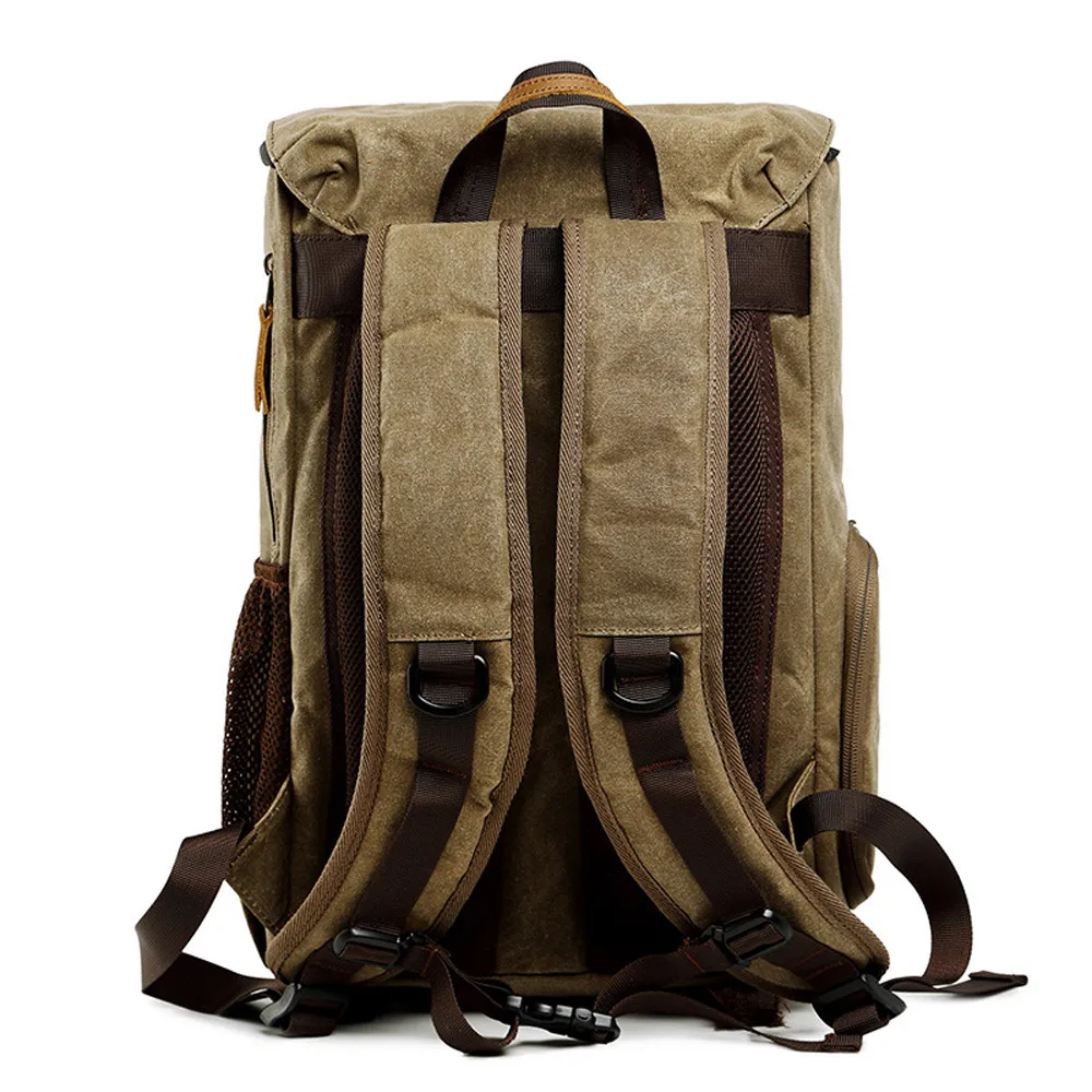 OCARDIAN, спортивная сумка для улицы,, тактический рюкзак, сумка для бега, большая емкость, винтажный рюкзак для фотосъемки, водонепроницаемая Холщовая Сумка