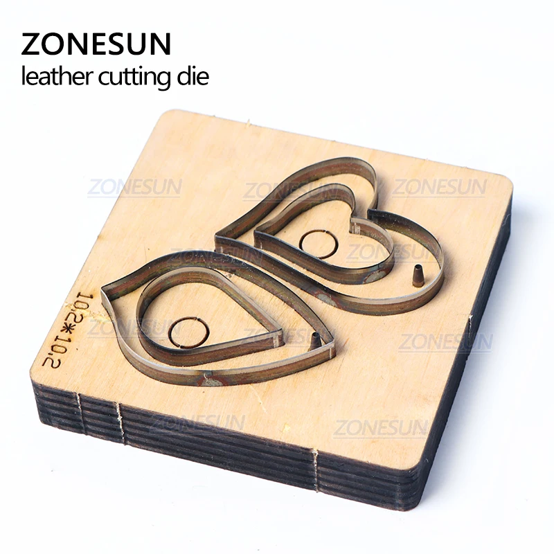 ZONESUN T3 DIY Custom Cutter кожаные серьги для резки высечки кожи серьги для стального правила высечки машины пресс-инструменты