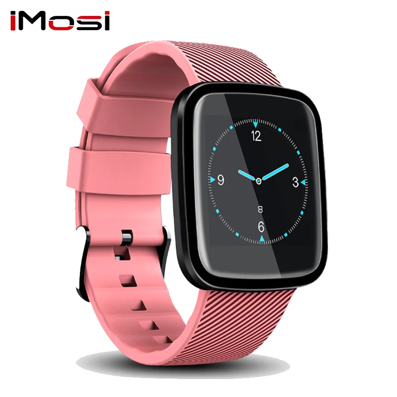 

Imosi Women man Smart Bracelet Color Screen Blood Pressure Fitness Tracker Heart Rate Monitor Smart Band Sport for Android IOS