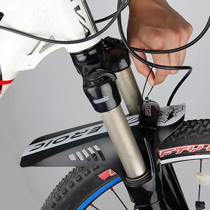 Красочные MTB велосипед спереди задние крылья складной печати аксессуары крыло Электромобиль, мотоцикл, велосипедный спорт