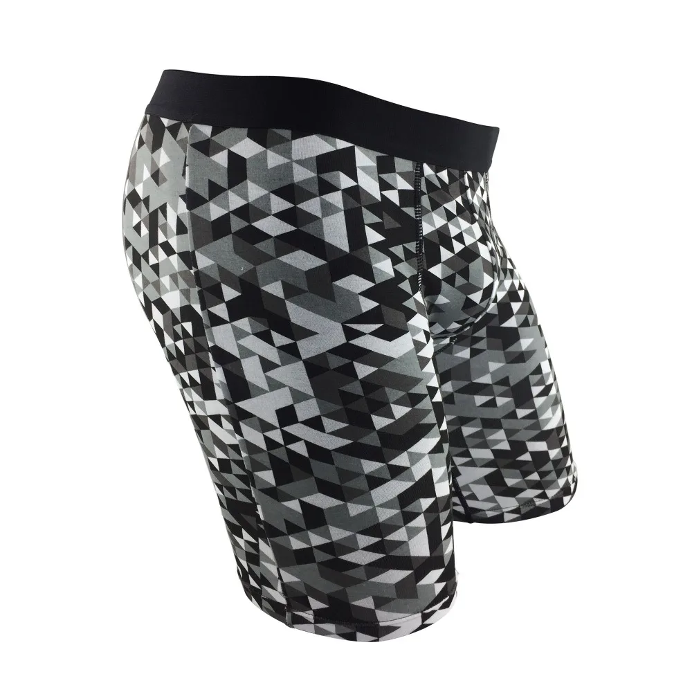 

Unique Camouflage Print Men's Cotton Boxer Underwear Plus Size Homme Boxer Shorts Long Leg Underpants Sexy Calzoncillo Hombre