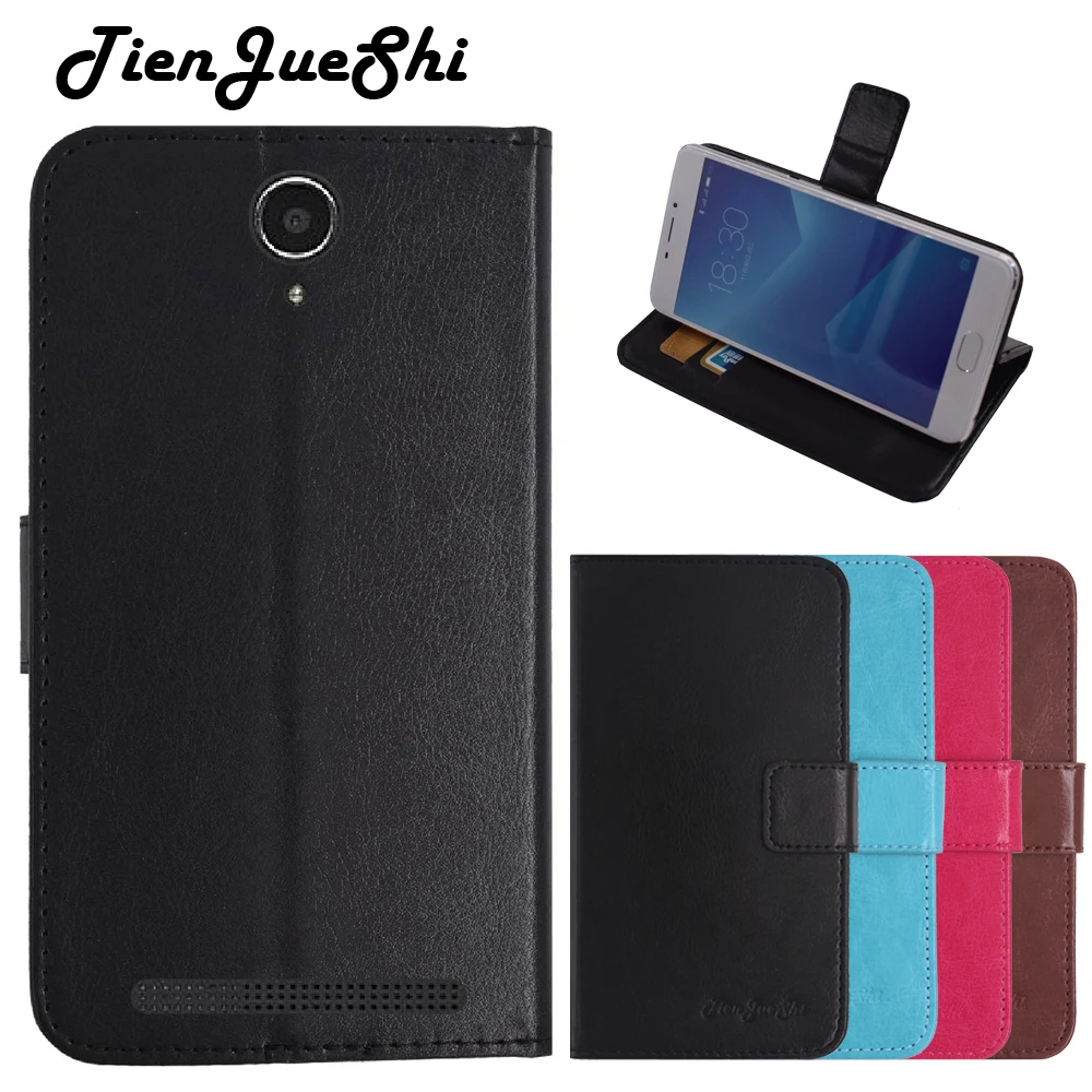 Чехол-книжка TienJueShi защитный кожаный чехол-кошелек Etui для FREETEL Priori 3 LTE FTJ152A 4 5 дюйма