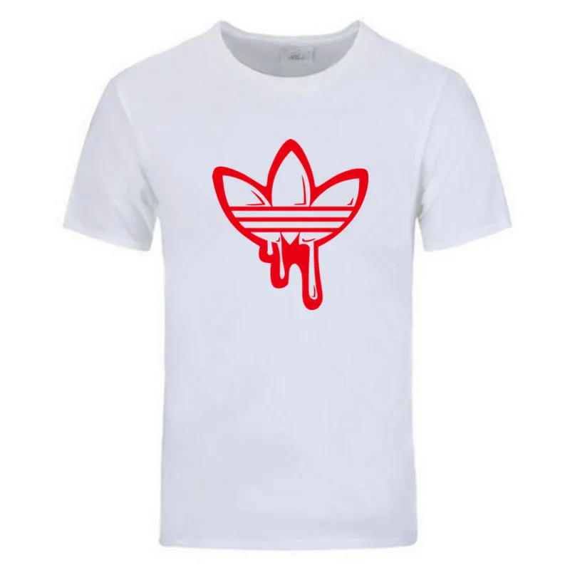 

New Camouflage Doodle Print ADI Men T shirt Summer Mens Tshirt High Quality Cotton Short Sleeves Tops Tees 2019 Brand Clothing
