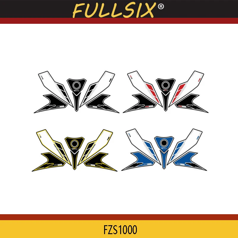 

Front Fairing Motor Number Board 3D Gel Protector for YAMAHA FZS1000 2001-05