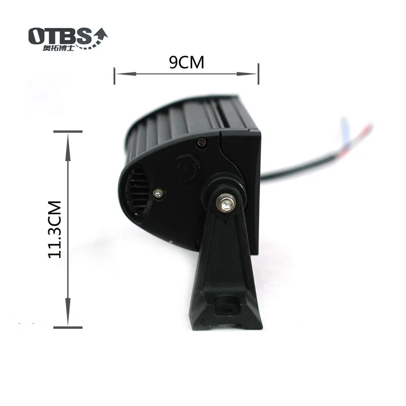 Низовых территориальных однорядные 10 17 24 большие размеры 32-42, 50 52 дюймов внедорожный светодиодный рабочий светильник бар 4X4 4WD грузовик двойной луч светодиодный бар светильник s 12V 24V трейлер