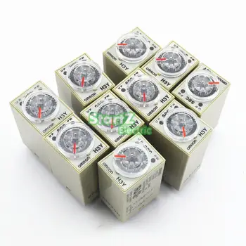 

10Pcs H3Y-2 DC 24V Delay Timer Time Relay 0 - 5 SEC