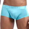 JOCKMAIL Ultra-thin Ice Sexy Underwear Men Boxers Solid Convex Mens Underpants Short Panties Slip Homme Cueca Gay Male Boxers ► Photo 3/6