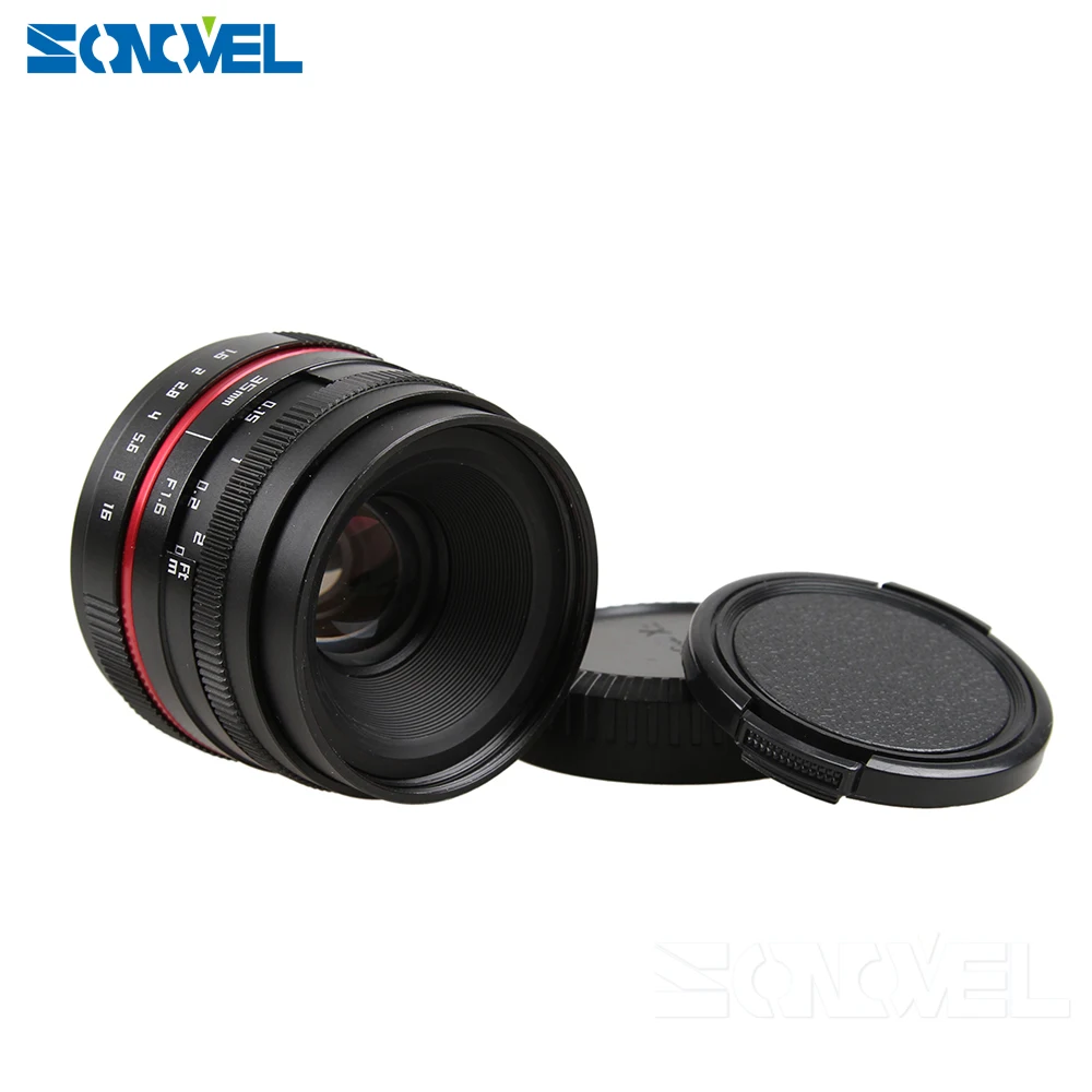 35 мм F1.6 маленький широкоугольный объектив Ручной APS-C объектив камеры для ЖК-дисплея с подсветкой Fujifilm X-T10 X-T2 X-T1 X-A3 X-A2 X-A1 X-PRO2 X-PRO1 X-E2 X-E1 X-M1