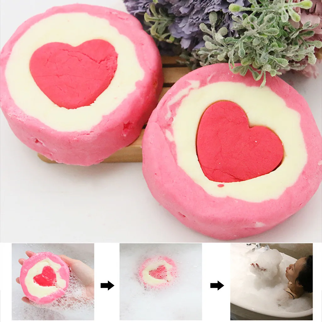 

2pcs DIY Bathing Tool Accessories Creative Mold Love Bathing Bombs Explosion Ball lush Fizzy Spa Moisturizes Bubble Bath Tools