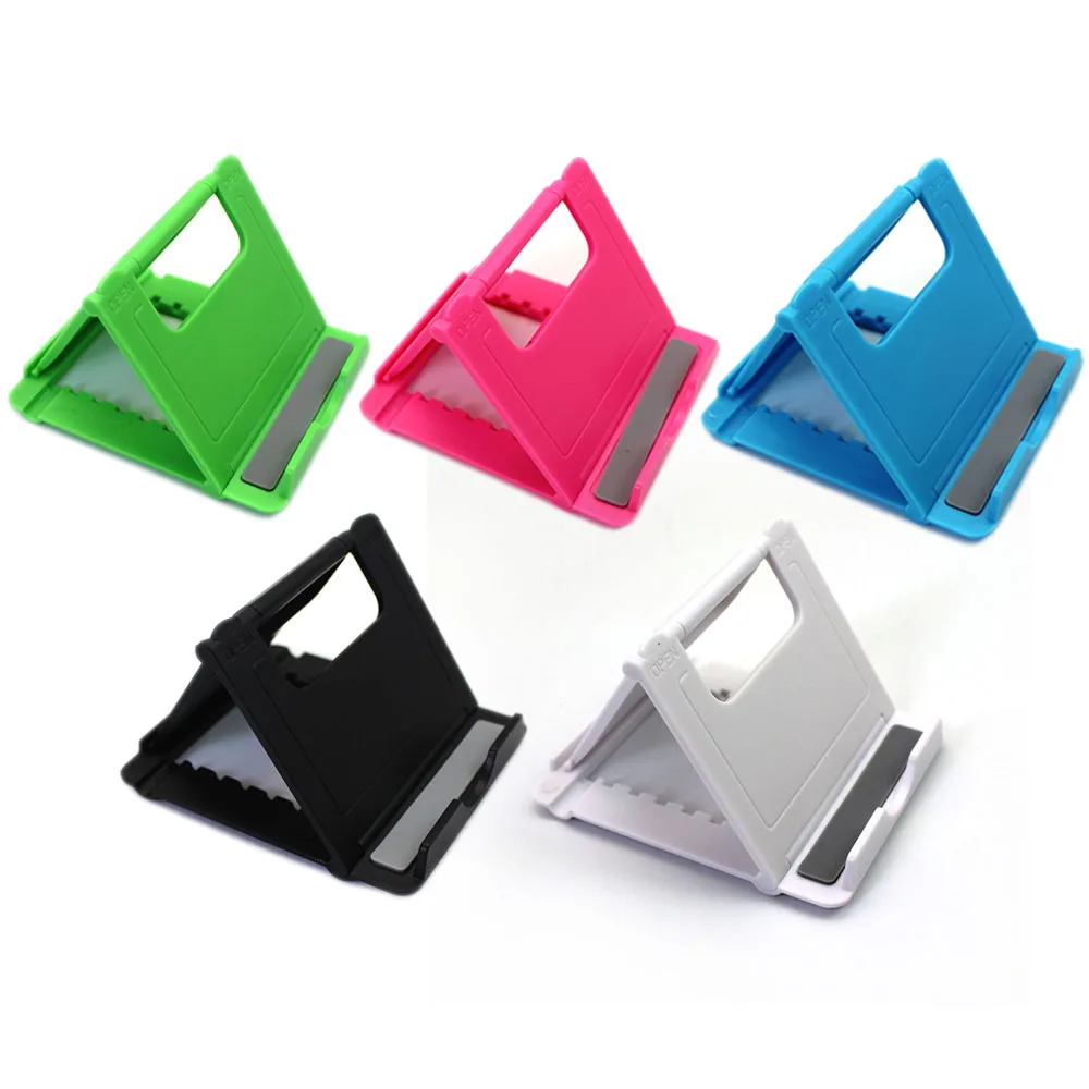 Us 1 99 Universal Adjustable Foldable Cell Phone Tablet Desk Stand Holder Smartphone Mobile Phone Bracket For Ipad Samsung Iphone In Mobile Phone