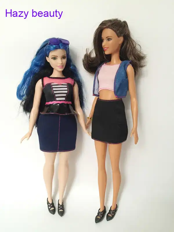 fat black barbie doll