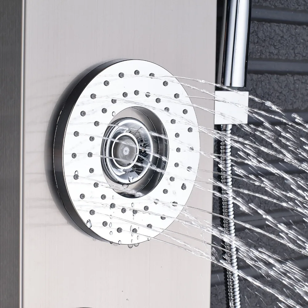 LED-Shower-Head-Faucet-Column-Panle-Brushed-Nickel-Rain-Waterfall-Shower-Panel-Set-Body-Jets-with (4)