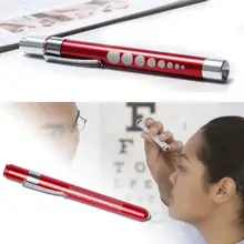 Открытый аварийный фонарик для подачи экстренных сигналов медицинская Первая помощь светодиодный фонарь с измерителем ученика Доктор Медсестры EMT экстренный случай, ручка факел