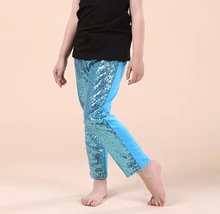 Girls blue pants sequin leggings turquoise leggings back to school toddler girl skirts birthday summer clothes
