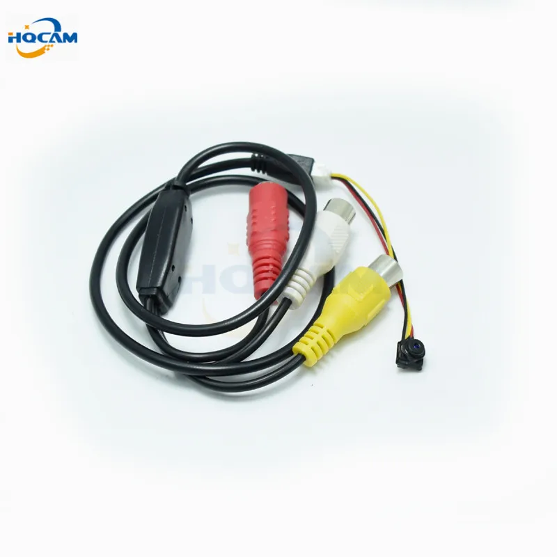 

HQCAM Size 6x6mm 600tvl CMOS Security Indoor CCTV Mini camera 3.6mm Lens FPV Mini Camera Home Video Cam