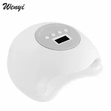 Солнечный УФ светодиодный светильник для ногтей 60 Вт Сушилка для ногтей машина для отверждения УФ-геля светодиодный Гель-лак для ногтей