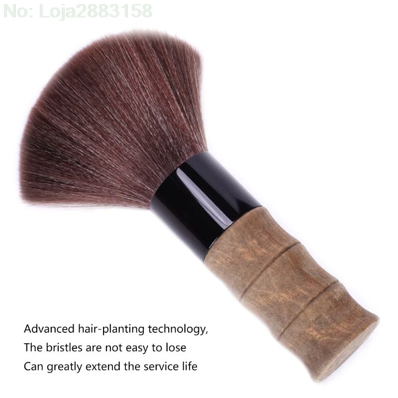 Soft Barber Neck Face Duster Brush Cleaning Hairbrush Hair Sweep Brush Salon Household Hair Cleaning Color 2