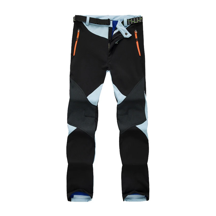 JACKSANQI las mujeres de lana de invierno Softshell pantalones térmico impermeable de deportes al aire libre senderismo esquí Pantalones mujer RA032