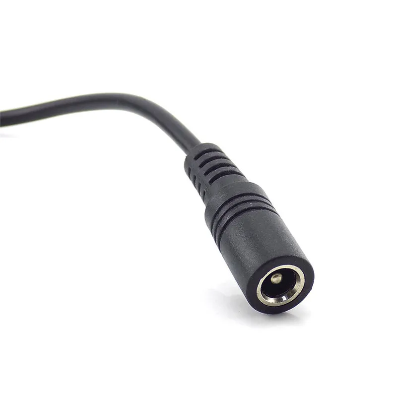 12 В DC силовой кабель удлинитель адаптер мама-папа Штекер 5,5 мм x 2,1 мм силовые шнуры для камеры видеонаблюдения Домашняя безопасность полосы света