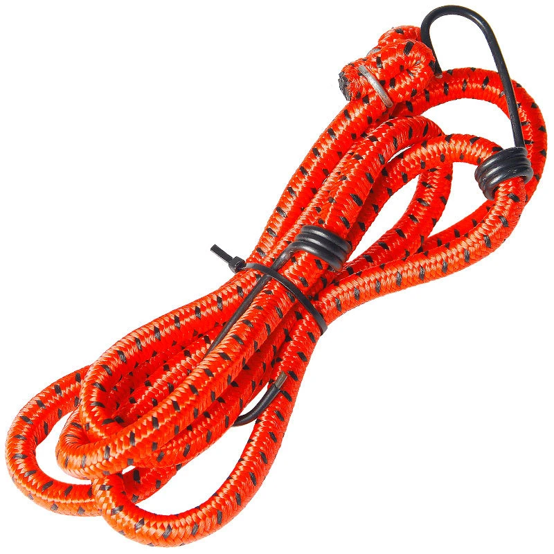 Bicycle Bike Cycling Luggage Rope Bungee Elastic Strap Tie Fixed Band Hook