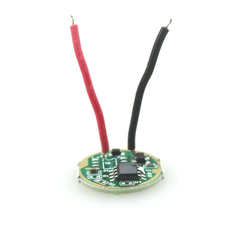 

17mm 3.7V-4.2V 3A 3-Mode High>Middle>Low LED Circuit Board for CREE XML XPL LED Flashlight (5pcs/lot)