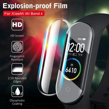 

3PCS/Lot Full Cover Screen Cover For Xiaomi Mi Band 4 Bnad4 Soft Film Screen Protetor For Mi Band 4 Smart Bracelet Accessories