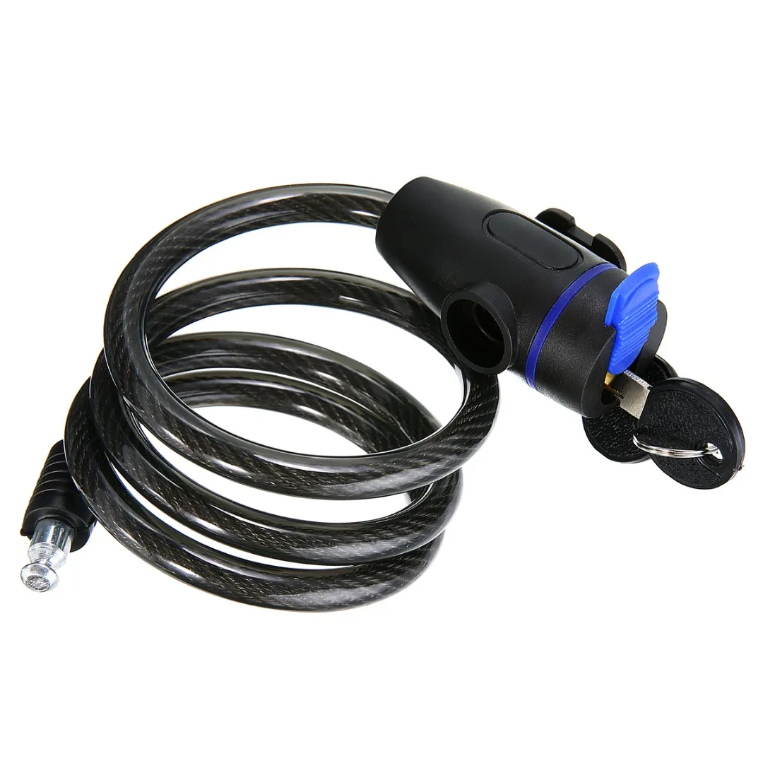 Bicycle Lock Anti-theft Cable Lock Stainless Steel Cycling Mountain Bike Security Lock With 2 Keys Safety Cycling Accessoires
