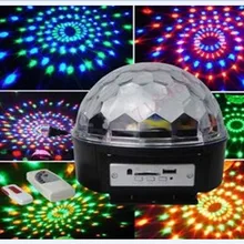 NEW Magic Crystal Ball Disco Light Party Light laser projector sound stage light with usb dish and remote control