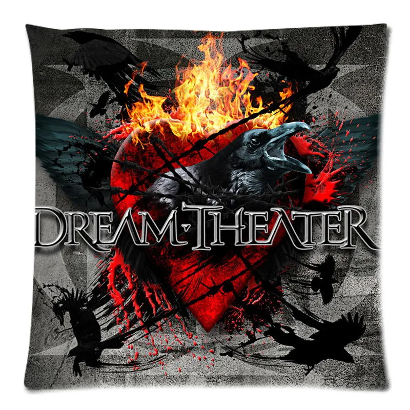 Dream Theater наволочка из хлопка и льна декоративная подушка для дивана чехол подушки