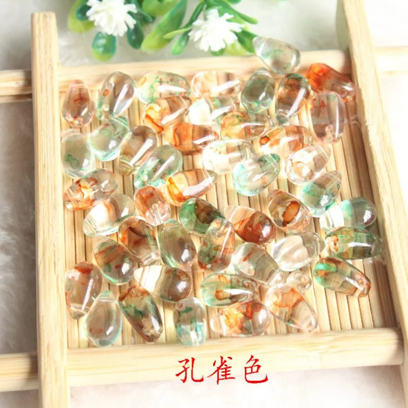 6x9 мм 10 фотоэлементов смешанных цветов в форме слезы фотоэлементы бусины браслет