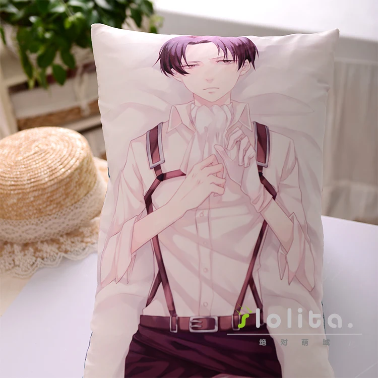 Подушка для обнимания Levi из японского аниме атака на Титанов|cool cushion|pillow coolbody pillow |