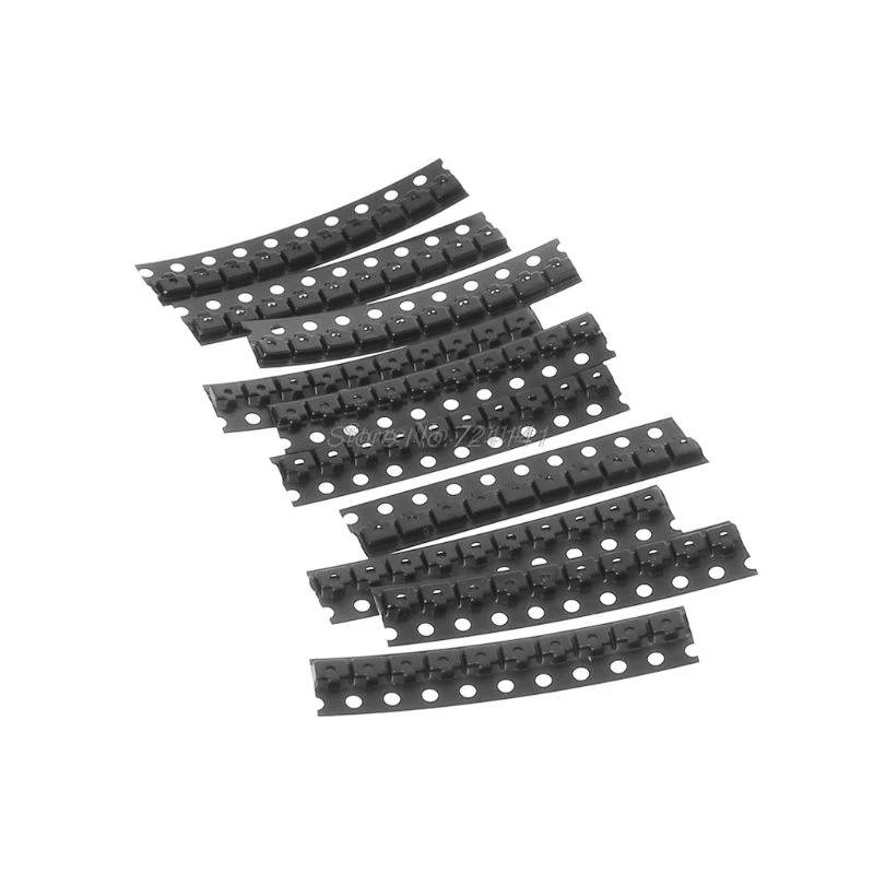 SOT-23 SMD transistor KIT S9013 S9014 S9015 S9018 MMBT3904 MMBT3906 SS8050 SS8550 2N5551 2SC1815 Total 10kinds X10pcs=100pcs