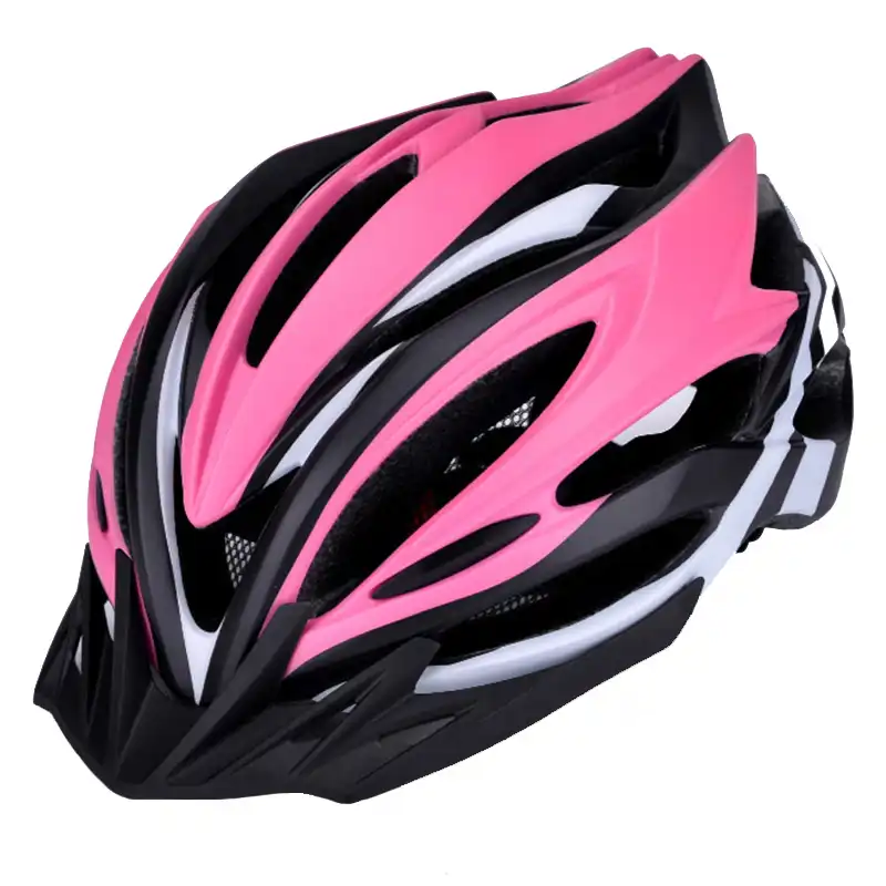 pink helmet bike
