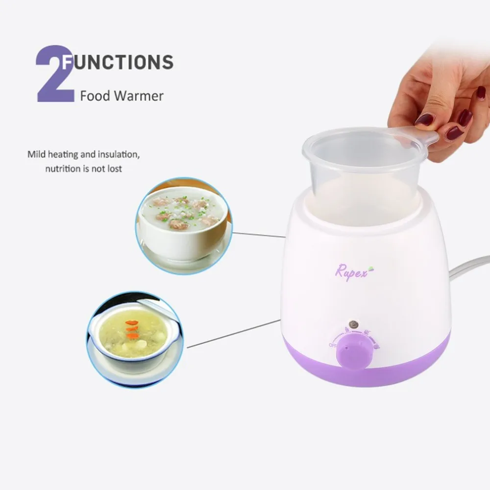 Rapex 3 in 1 Multifunctional Baby Bottle & Food Warmer Sterilizer with Indicator Milk Warm