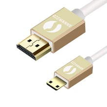 HDMI к MINI HDMI C Тип штекер высокоскоростной позолоченный мужской-Мужской HDMI кабель 1,4 Версия 1080p 3D для планшетов DVD