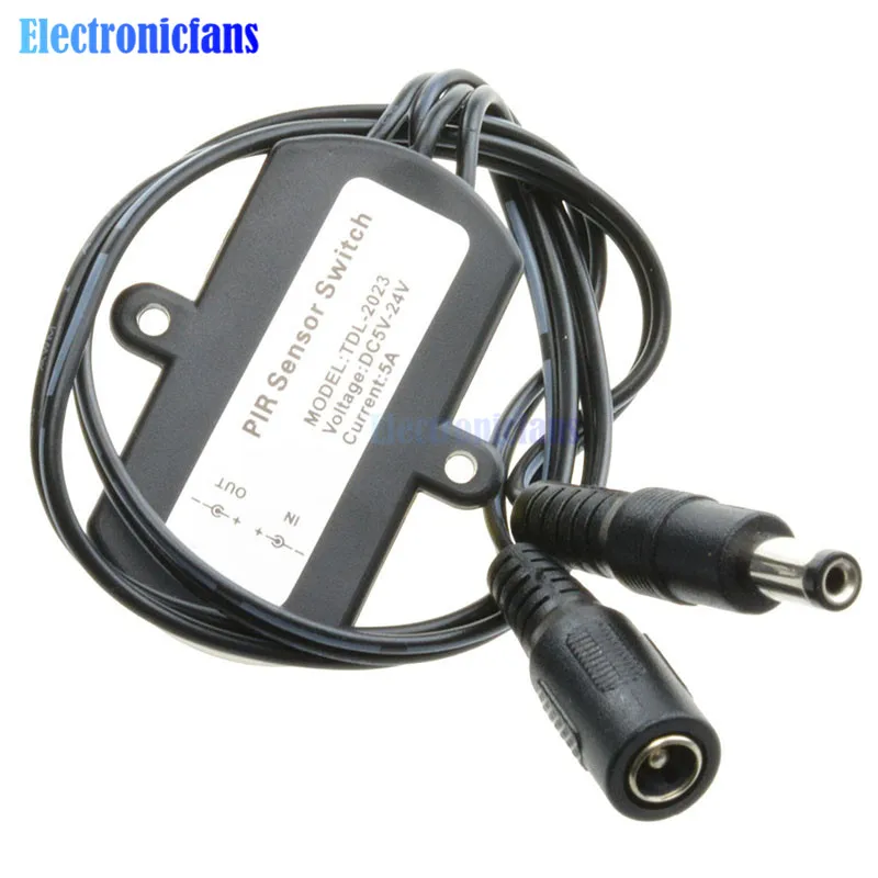 DC5-24V MINI Aotomatic PIR Infrared Motion Sensor Detector Switch for LED Strip